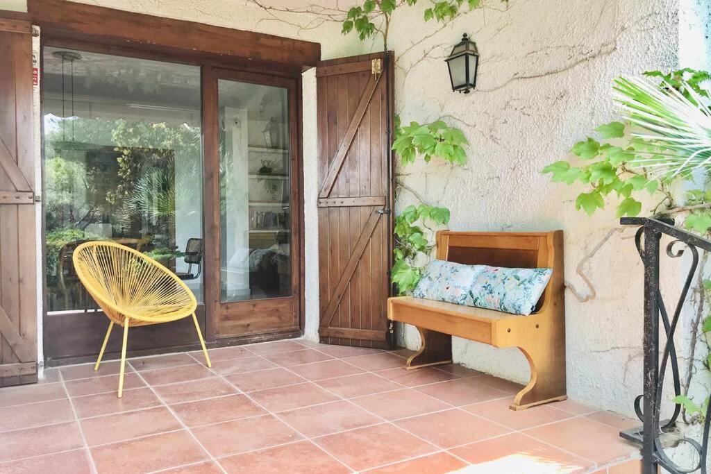Casa Mediterranea Con Gran Jardin Y Piscina A 500 M De La Playa Roda de Bará Exterior foto