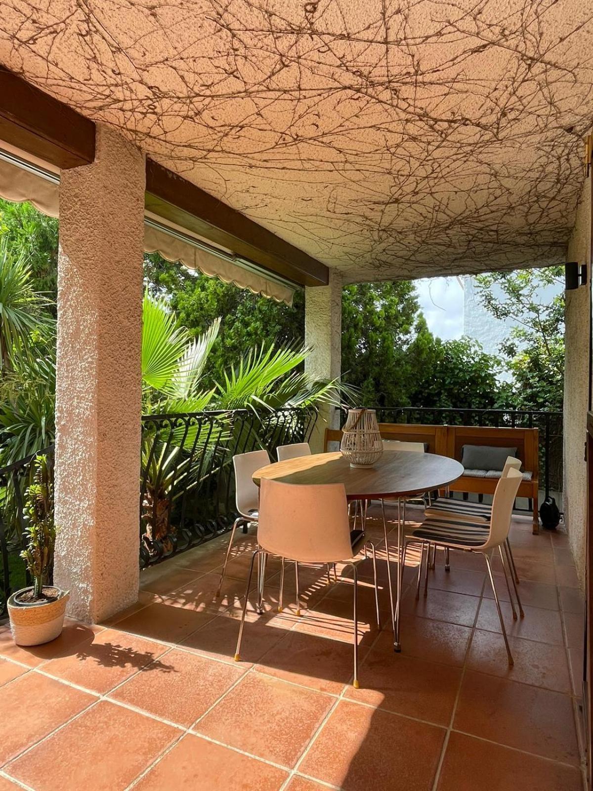 Casa Mediterranea Con Gran Jardin Y Piscina A 500 M De La Playa Roda de Bará Exterior foto