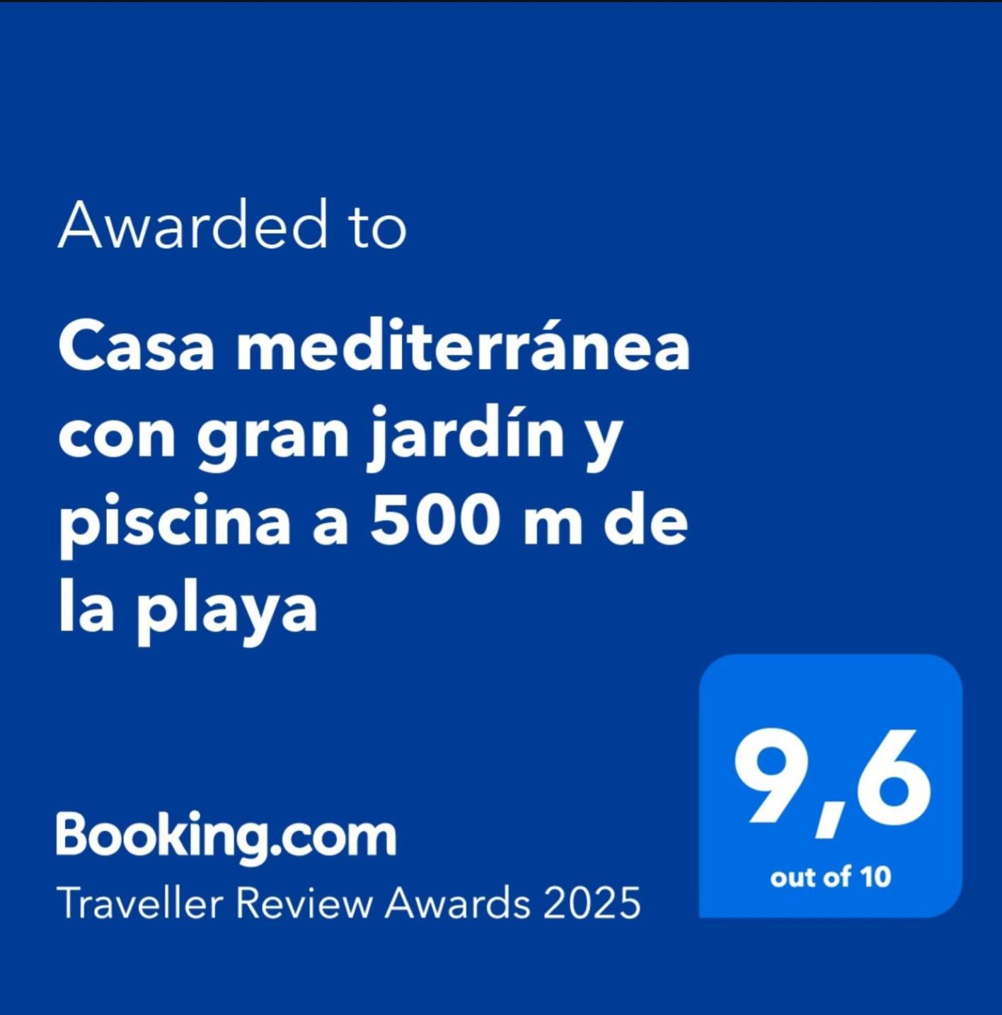 Casa Mediterranea Con Gran Jardin Y Piscina A 500 M De La Playa Roda de Bará Exterior foto